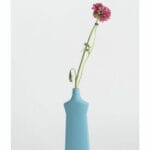 Porseleinen flessenvaas Foekje Fleur #1 Light Blue