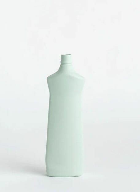 Porseleinen flessenvaas Foekje Fleur #1 Mint