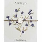 A Beautiful Story -  Jewelry Postcard Forget Me Not