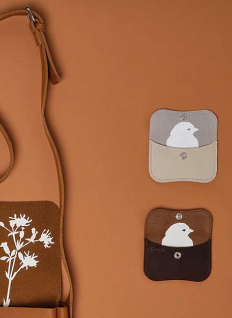 Keecie Mini Me wallet Cement