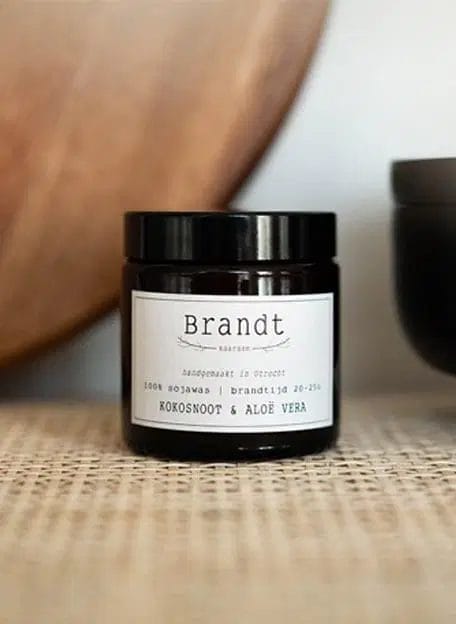 Geurkaars Kokosnoot & Aloë Vera - Brandt