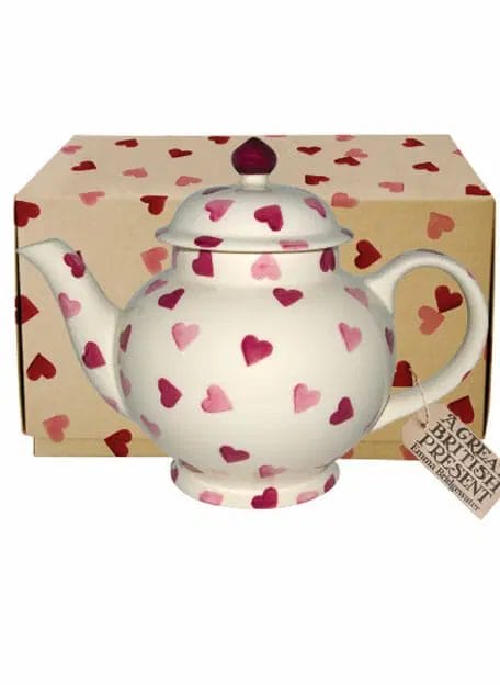 Pink Hearts Theepot - Emma Bridgewater