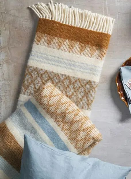 Plaid Freja Amber - Klippan