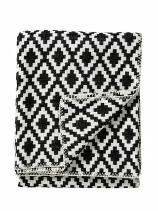 Plaid Diamond Black - Klippan