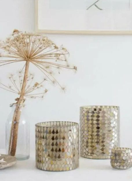 Waxinelichthouder Mozaïek - De Weldaad