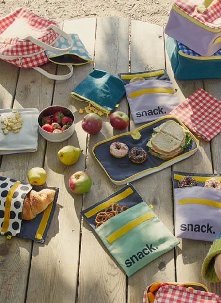 Snack Mat Geblokt - Fluf