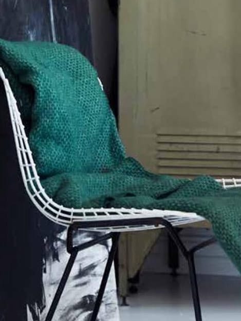 Plaid Domino Green - Klippan