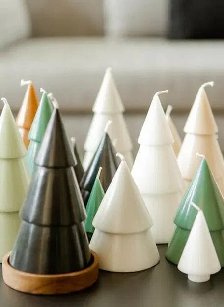 Xmas Tree Kaarsen Forest - Set van 2 - Original Home - Afbeelding 2