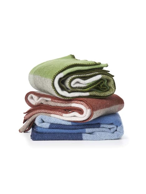 Plaid Block Blue - Klippan - Afbeelding 2