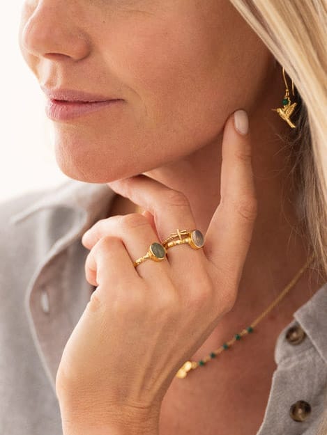 Certain Rose Quartz Ring GP - A Beautiful Story