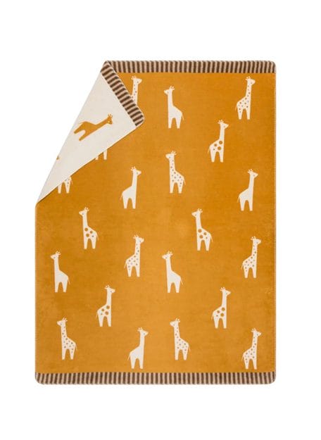 Kinderdeken Mila Giraffen Gold - David Fussenegger
