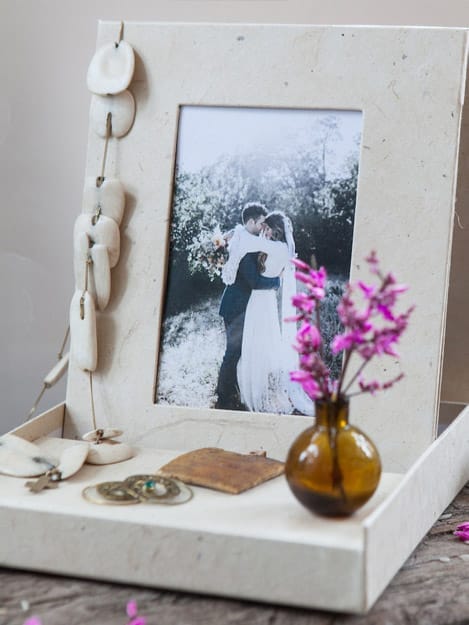 Altaardoos Naturel Goud Handgeschept Papier - Koperberg