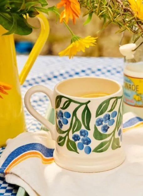Blueberries 1/2 Pint Mug - Emma Bridgewater