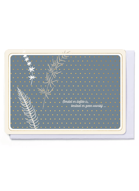 Deelneming kaart Geen Voorbij - Loving Memories - Enfant Terrible