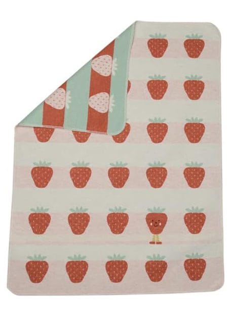 Juwel Babydeken Aardbeien - David Fussenegger