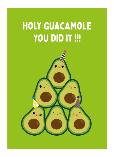 Kaart - Holy Guacamole - Studio Inktvis