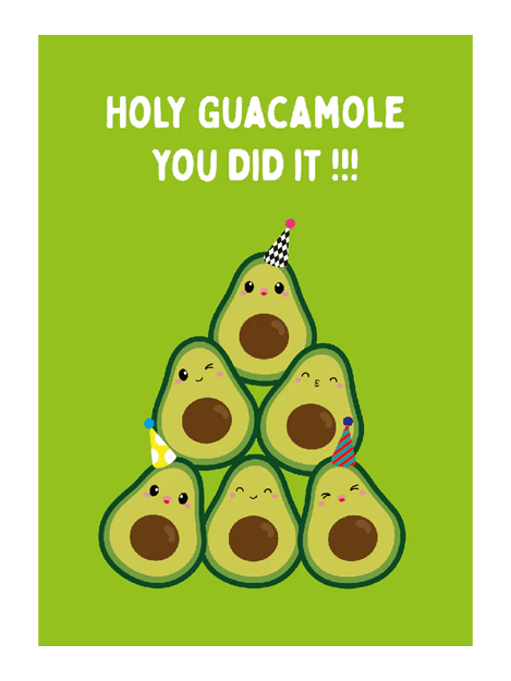 Kaart - Holy Guacamole - Studio Inktvis