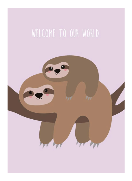 Kaart - Welcome To Our World - Studio Inktvis