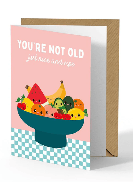Kaart + envelop - You’re Not Old - Studio Inktvis