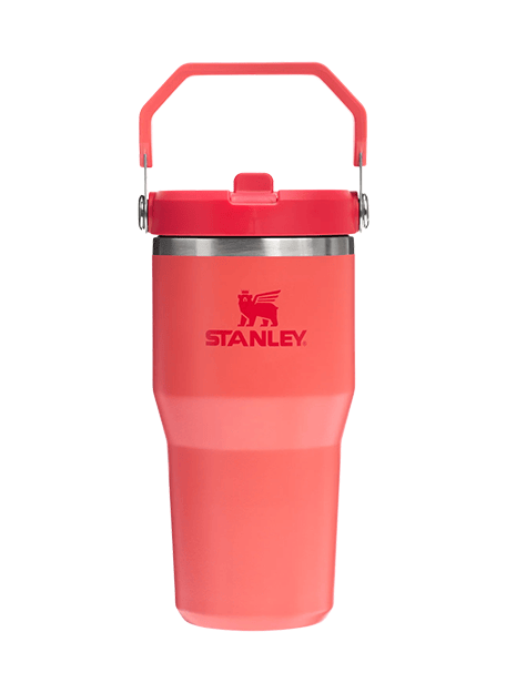 The Iceflow Flip Straw Tumbler 590 mL Hot Coral - Stanley