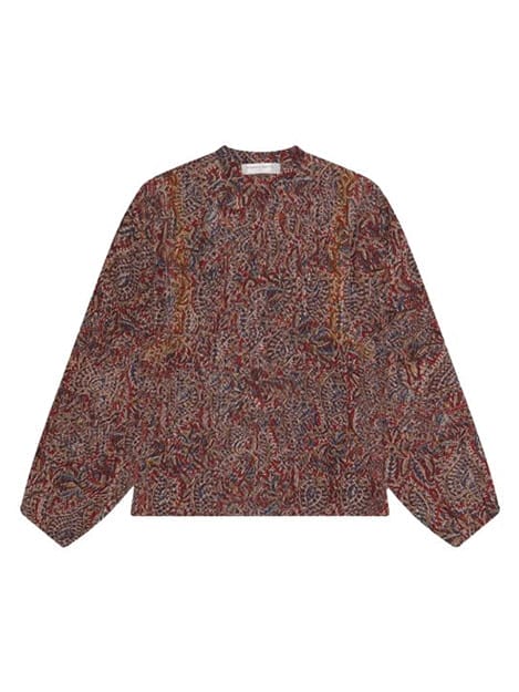 Blouse Marilyn Burnt Russet - Maison Hotel - Afbeelding 3