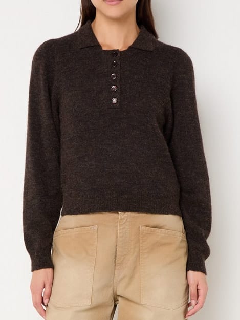 Lola Pullover Dark Brown - Alchemist