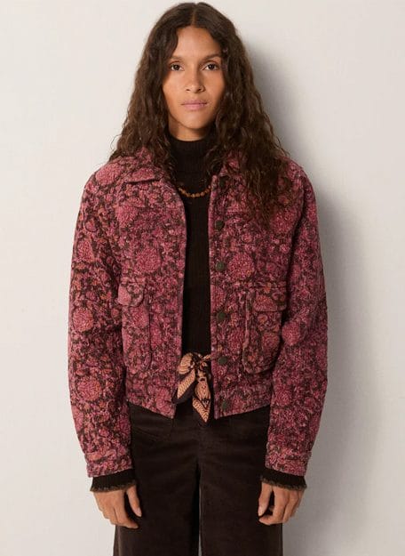 Gewatteerd Jasje Karina Coral - Maison Hotel