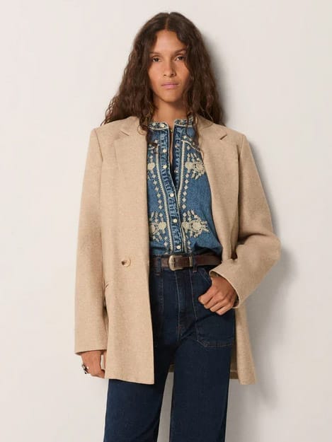 Blouse Narciso Light Blue - Maison Hotel - Afbeelding 4