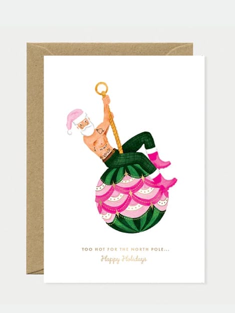 Kaart - Hot Santa - All the Ways To Say