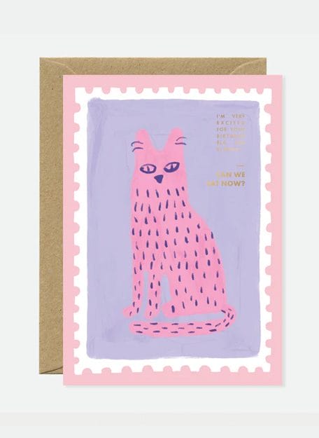 Kaart - Hungry Cat - All The Ways To Say