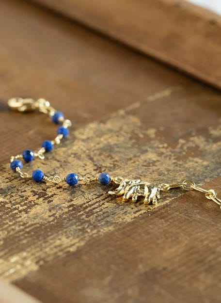 Thinking Lapis Lazuli Armband - A Beautiful Story