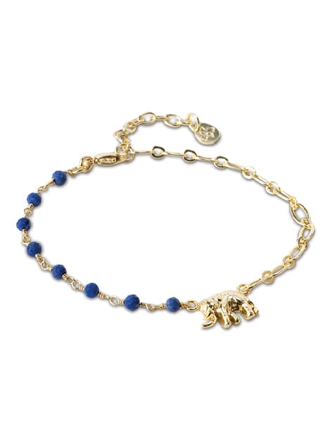 Thinking Lapis Lazuli Armband - A Beautiful Story - Afbeelding 2