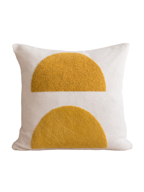 Kussen Mona Geel- Funky Doris - Afbeelding 2