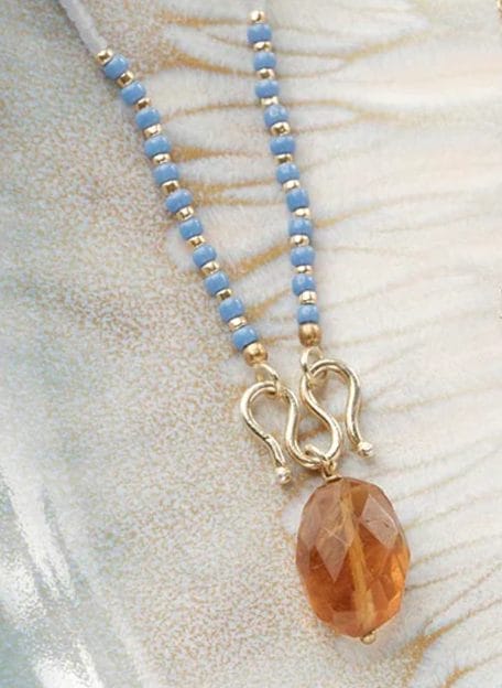 Daring Citrine Ketting - A Beautiful Story