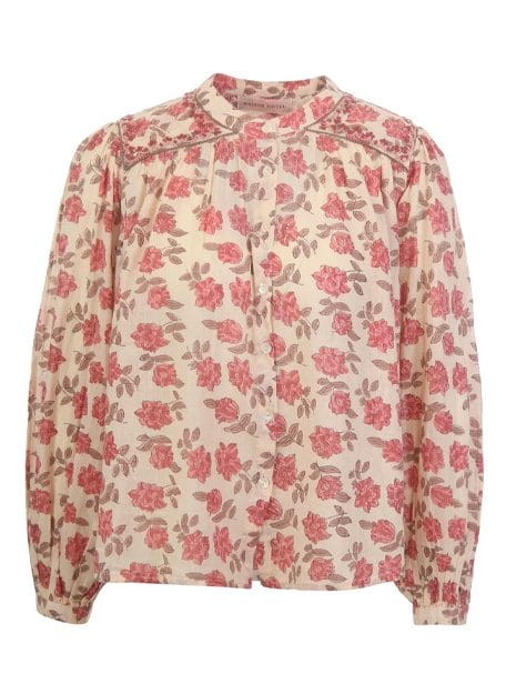 Blouse Gordon Roses Lennox Pink - Maison Hotel